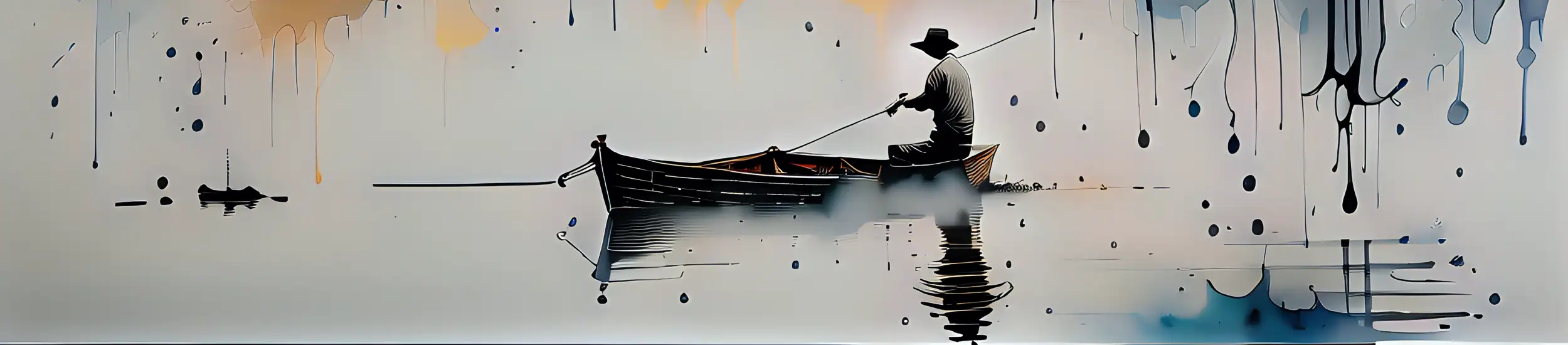 Another guy fishing in the fog, must be a trend